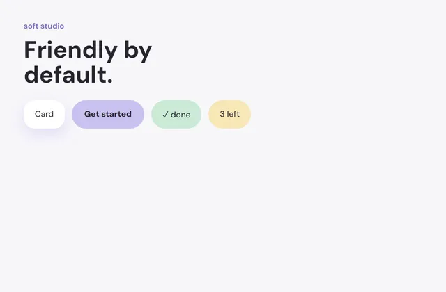Soft Studio style preview